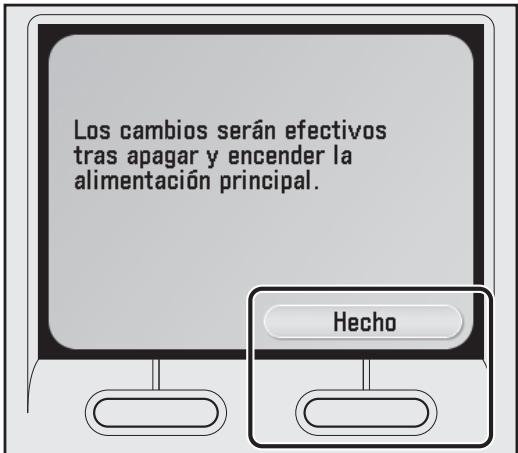 CANON IMAGERUNNER C1028I - Comprobación del ajuste de la direccion IP - 5