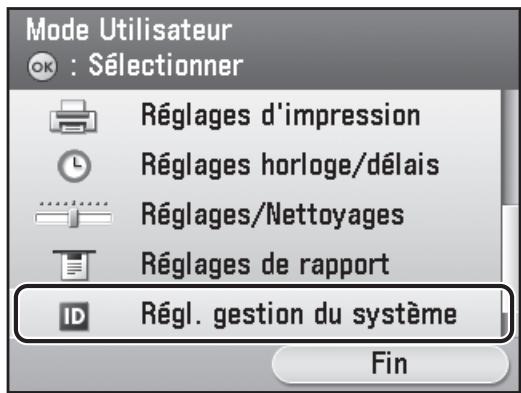CANON IMAGERUNNER C1028I - Vérification du réglage de l'adresse IP - 2