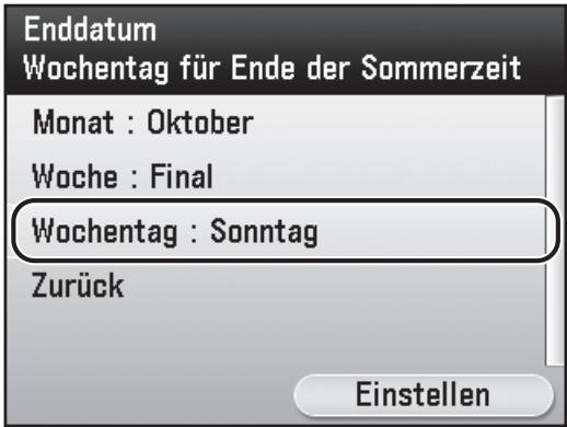 CANON IMAGERUNNER C1028I - Woche Auswahl Startdatum Woche - 8
