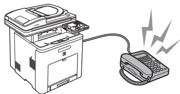 CANON IMAGERUNNER C1028I - - When Receiving FAX - 1