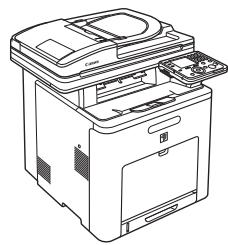 CANON IMAGERUNNER C1028I - - When Receiving FAX - 1
