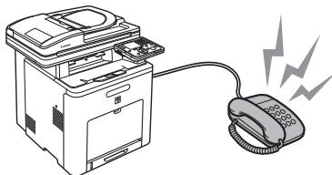 CANON IMAGERUNNER C1028I - Bei Telefonrufen - 1