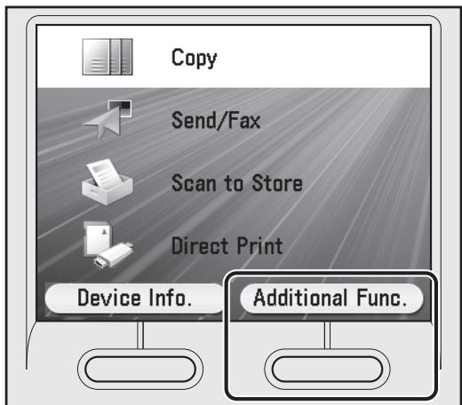 CANON IMAGERUNNER C1028I - Check IP Address Setting - 1