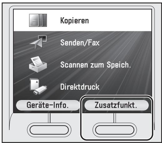 CANON IMAGERUNNER C1028IF - ● Das Display schaltet ab: - 1