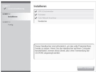 CANON IMAGERUNNER C1028IF - HINWEIS - 1