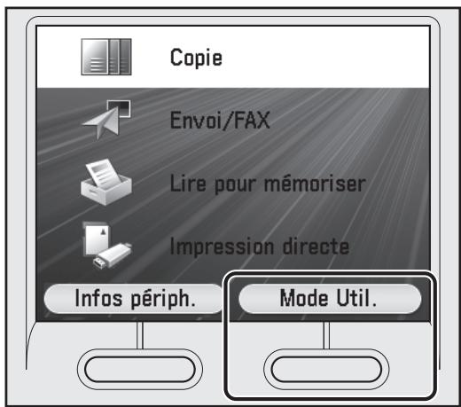 CANON IMAGERUNNER C1028IF - Vérification du réglage de l'adresse IP - 1