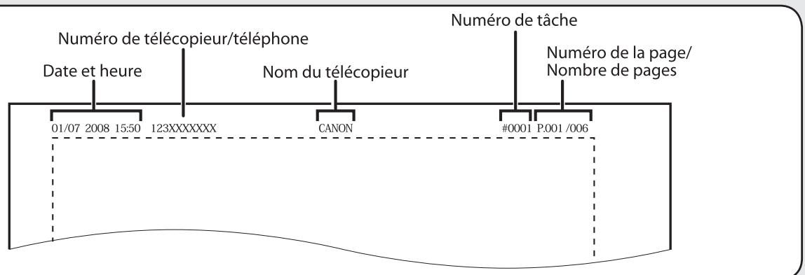 CANON IMAGERUNNER C1028IF - Informations sur l'expéditeur - 1