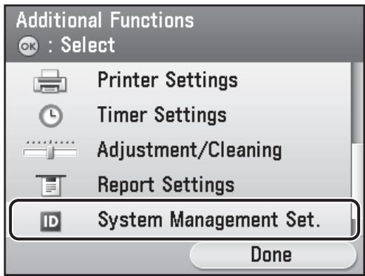 CANON IMAGERUNNER C1028IF - Check IP Address Setting - 2