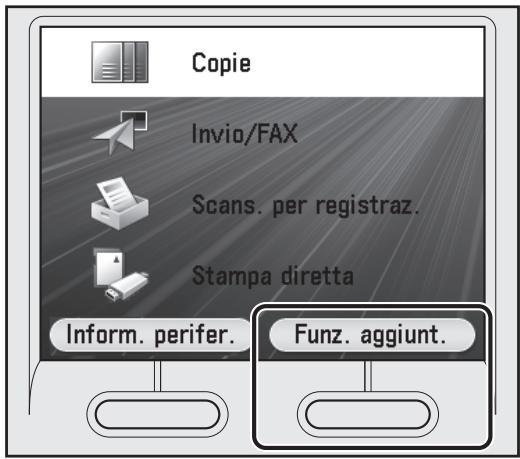 CANON IMAGERUNNER C1028IF - Premere il tasto funzione destro per selezionare . - 1