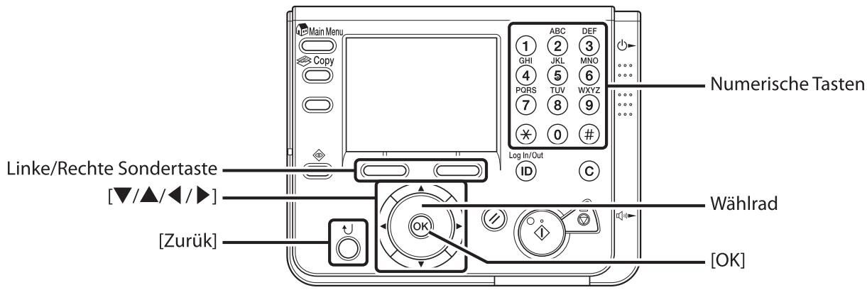 CANON IMAGERUNNER C1028IF - Datum und Zeit einrichten - 1