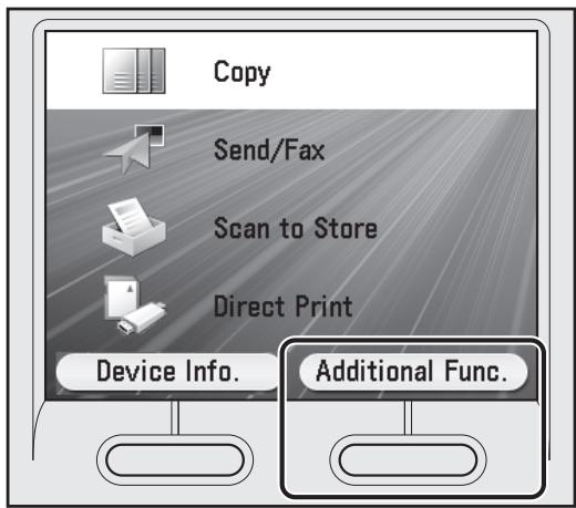 CANON IMAGERUNNER C1028IF - Check IP Address Setting - 1