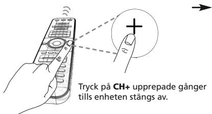 ONE FOR ALL URC 7962 - Sökmetoden - 6