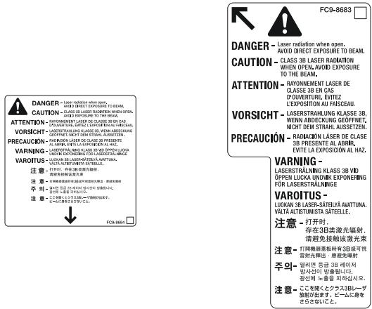 CANON IMAGERUNNER ADVANCE 8085 - Informazioni supplementari - 1