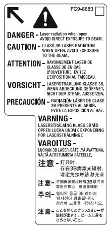 CANON IMAGERUNNER ADVANCE 8085 - Informations complémentaires - 2