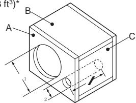 ALPINE SWR-254E - PORTED BOX/BOITE A ORIFICES - 1