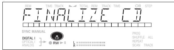 PHILIPS CDR 770 - Finalisation manuelle - 1