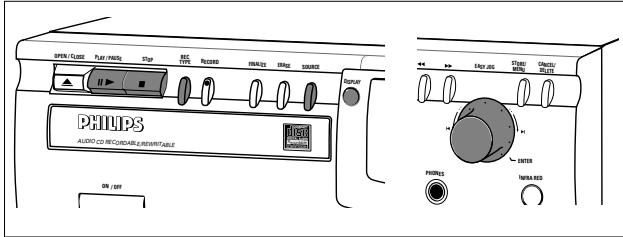 PHILIPS CDR 770 - Début automatique de l'enregistrement - 1