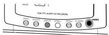 PHILIPS CDR 775 - Début automatique de l'enregistrement à partir d'un lecteur de CD externe (cd-sync) - 2