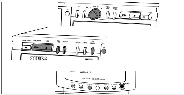 PHILIPS CDR 775 - Important: - 1