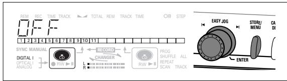 PHILIPS CDR 775 - balance (uniquement active en mode enregistrement/veille) - 2