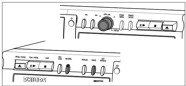 PHILIPS CDR 775 - Effacement des disques CDRW - 1