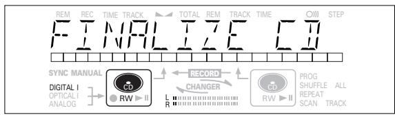 PHILIPS CDR 775 - Finalisation manuelle - 1