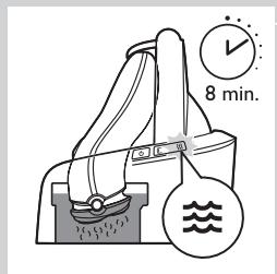 PHILIPS SERIE 5000 - Förbereda Jet Clean-systemet für användning - 7