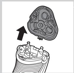 PHILIPS SERIE 5000 - Die Schereinheit mit der Reinigungsbürste reinigen - 2