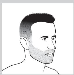 PHILIPS 7000 - Estilos de barba - 1