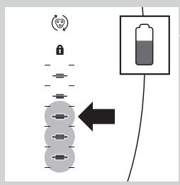 PHILIPS 7000 - Resterende batterikapacitet - 1