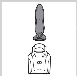 PHILIPS 7000 - Charging in the Jet Clean System (RQ1197CC, RQ1195CC, RQ1185CC, RQ11801CC, RQ1175CC only) - 1