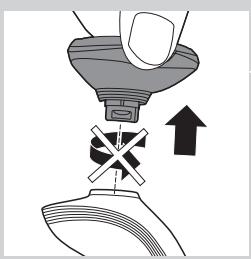 PHILIPS 7000 - De trimmer gebruiken (alleen RQ1197, RQ1185, RQ1180, RQ1160, RQ1155, RQ1151) - 1