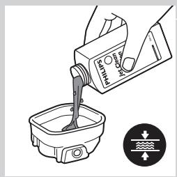 PHILIPS 7000 - Preparação do sistema Jet Clean - 1