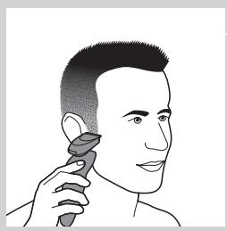 PHILIPS 7000 - Using the Beard Styler attachment without comb - 3