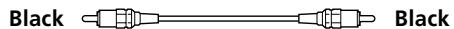 SONY STR DE-445 - Required cords - 2