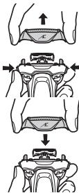 PANASONIC ES-LV95 - Fixer la section de la grille de protection - 1