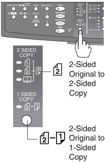 PANASONIC DP 8016P - → 1 Copy (DP-8020E/8020P\*/8016P with optional ADF) - 6
