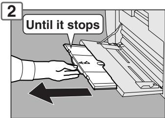PANASONIC DP 8016P - ● Adding Paper (Sheet Bypass) - 2