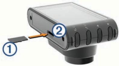 GARMIN DASH CAM 35 - Installation de la carte mémoire - 1
