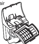 LG KOMPRESSOR - Instructions d'utilisation nettoyage du filtre à air et du filtre de sécurité moteur - 3