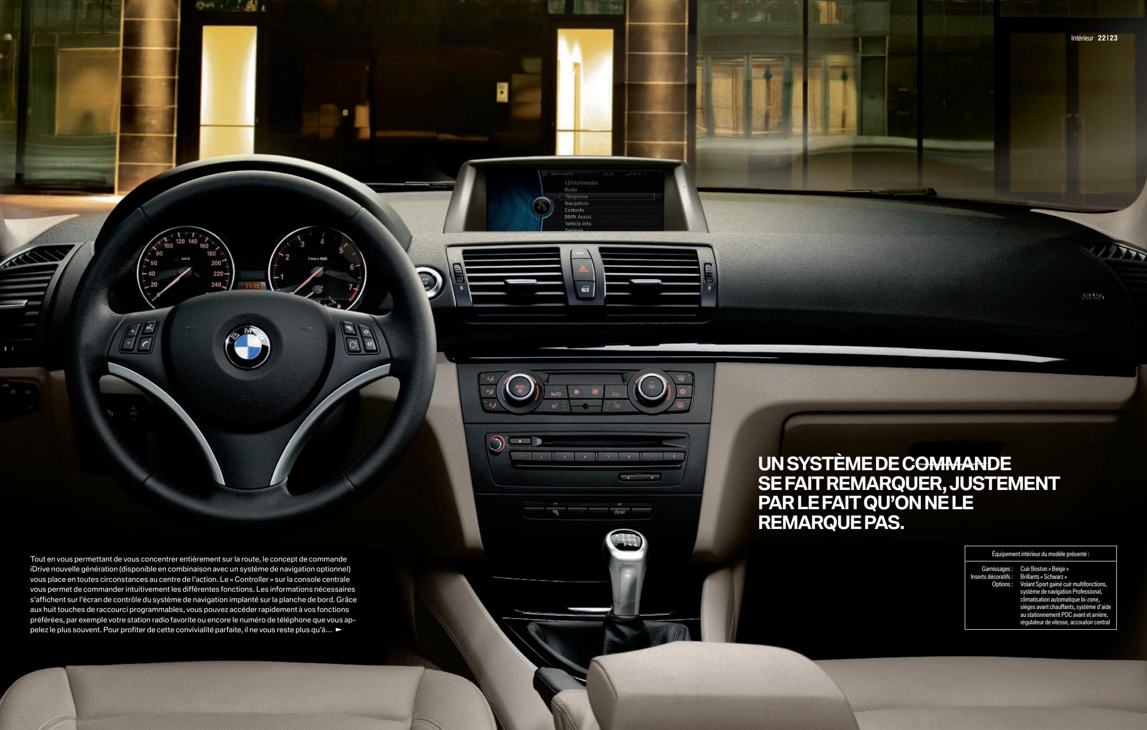 BMW SÉRIE 1 3 & 5 PORTES - Quand performance RIME avec sobriété. - 2