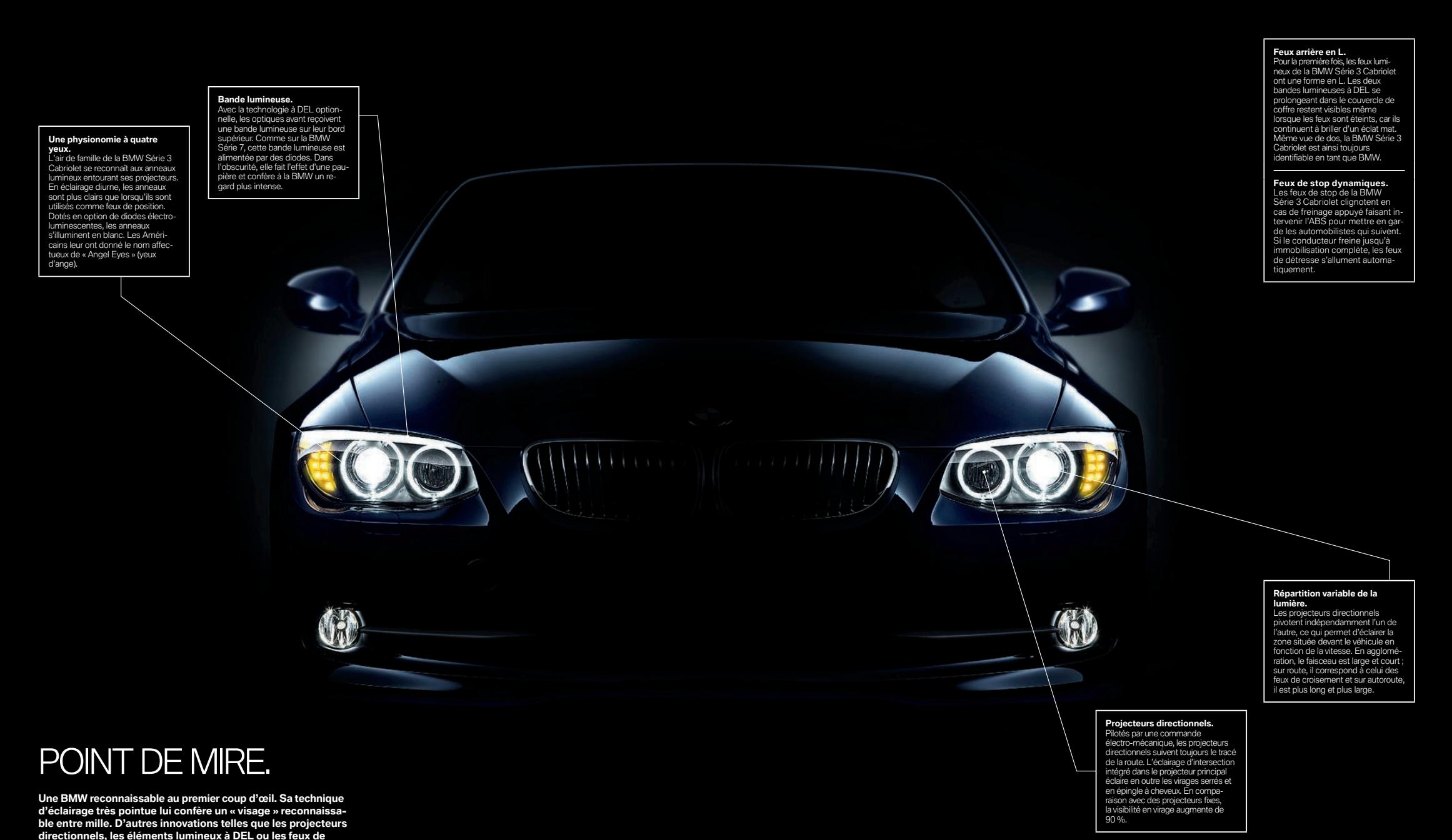 BMW SÉRIE 3 CABRIOLET - Accès confort, - 1