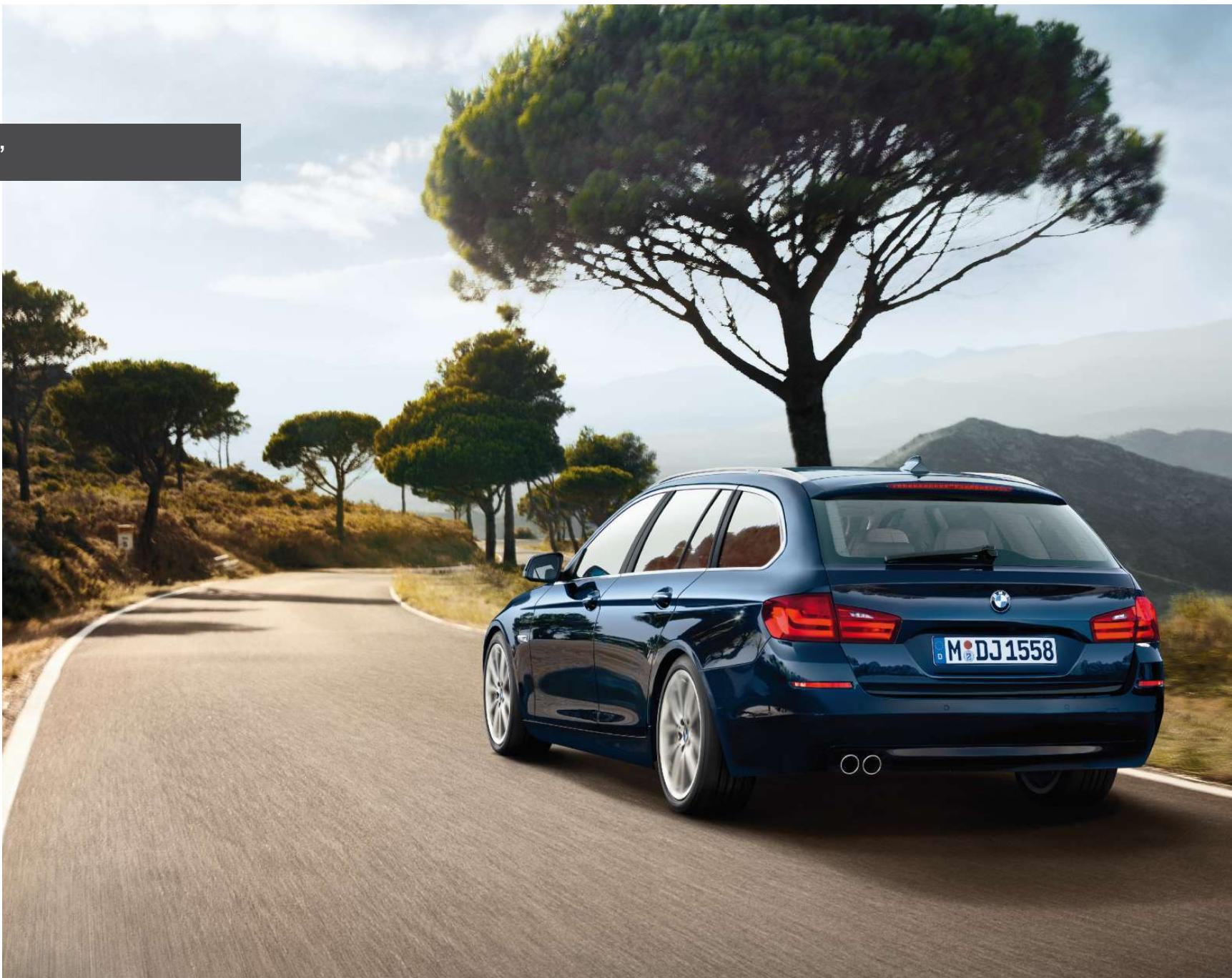 BMW SÉRIE 5 TOURING - Les moteurs : la vivacité d'un athlète, le doigté d'un artiste. - 3