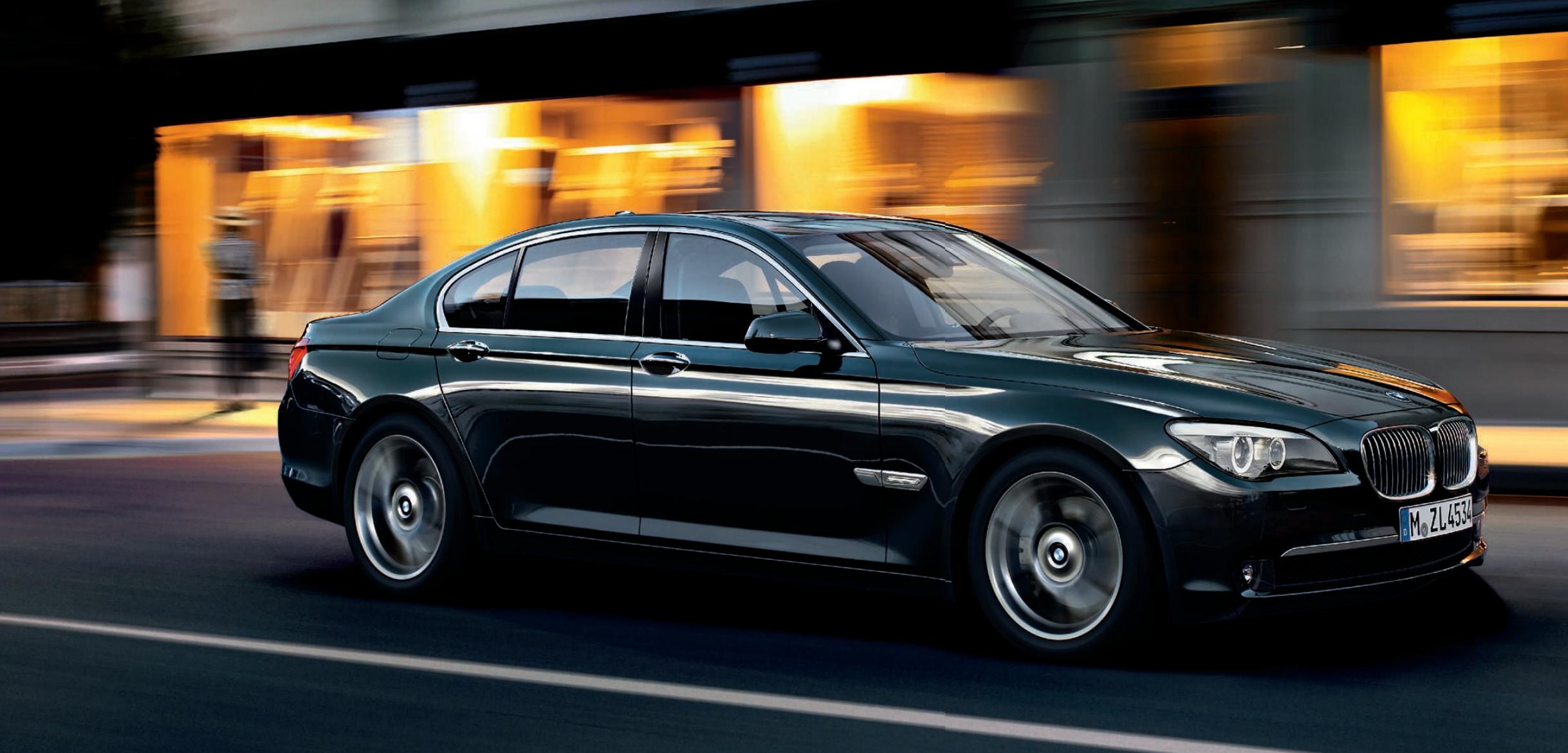 BMW SÉRIE 7 - Toute VISION a BESOIN d'un moteur. BMW série 7 avec mesures BMW efficient dynamics. - 2