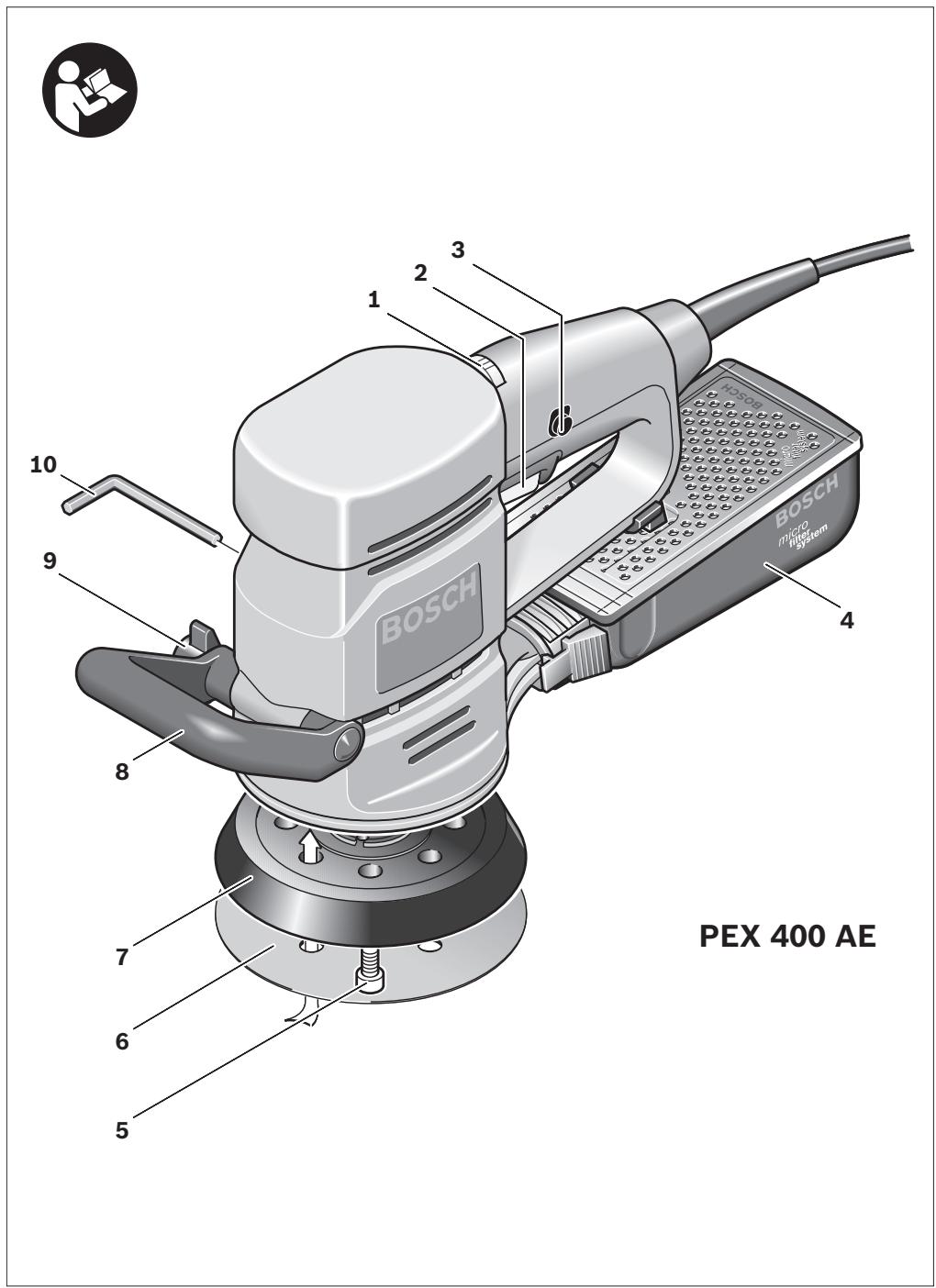 BOSCH PEX 400 OAE & PEX 400 AE - 2
