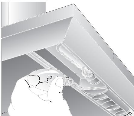 BOSCH DWW09W450 - Skifte av lyspærer - 2