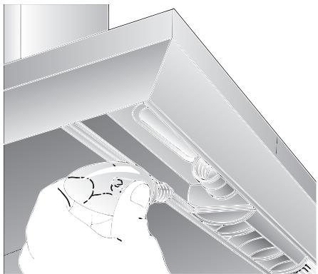 BOSCH DWW09W450 - Replacing the light bulbs - 2