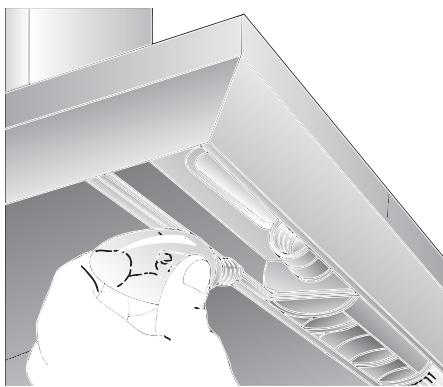 BOSCH DWW09W450 - Skifte av lyspærer - 2
