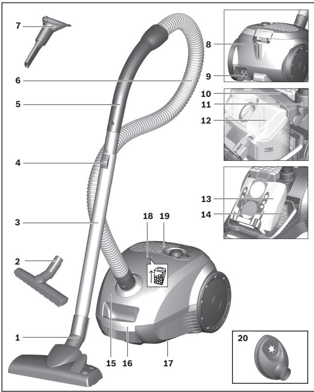 BOSCH BGN2B112,  BGN2A213 - GL20 - 8