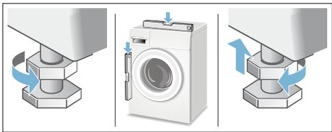 BOSCH WVG30461FF - Nivellement - 1